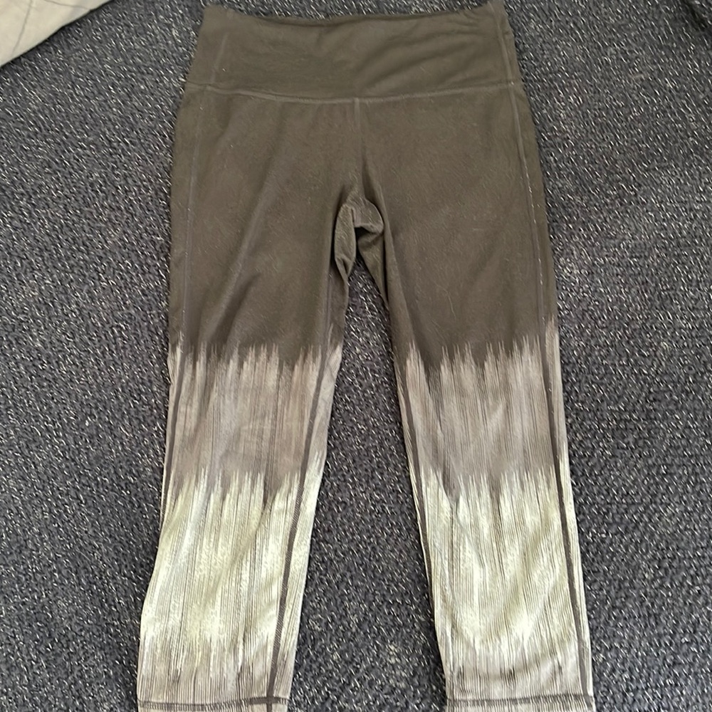 Athleta Capri Tights Worn